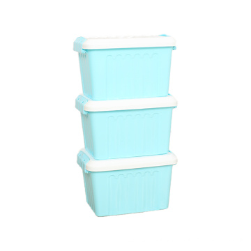 Decorative Household Lid Containers Pp Material Clothes Storage Boxes